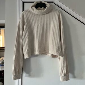 Cropped Turtleneck